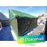 Палатка Каркасная утепленная зеленого цвета 5х4